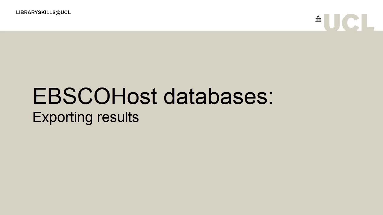 ebscohost database