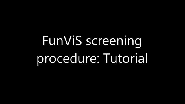 - funvis tutorial
