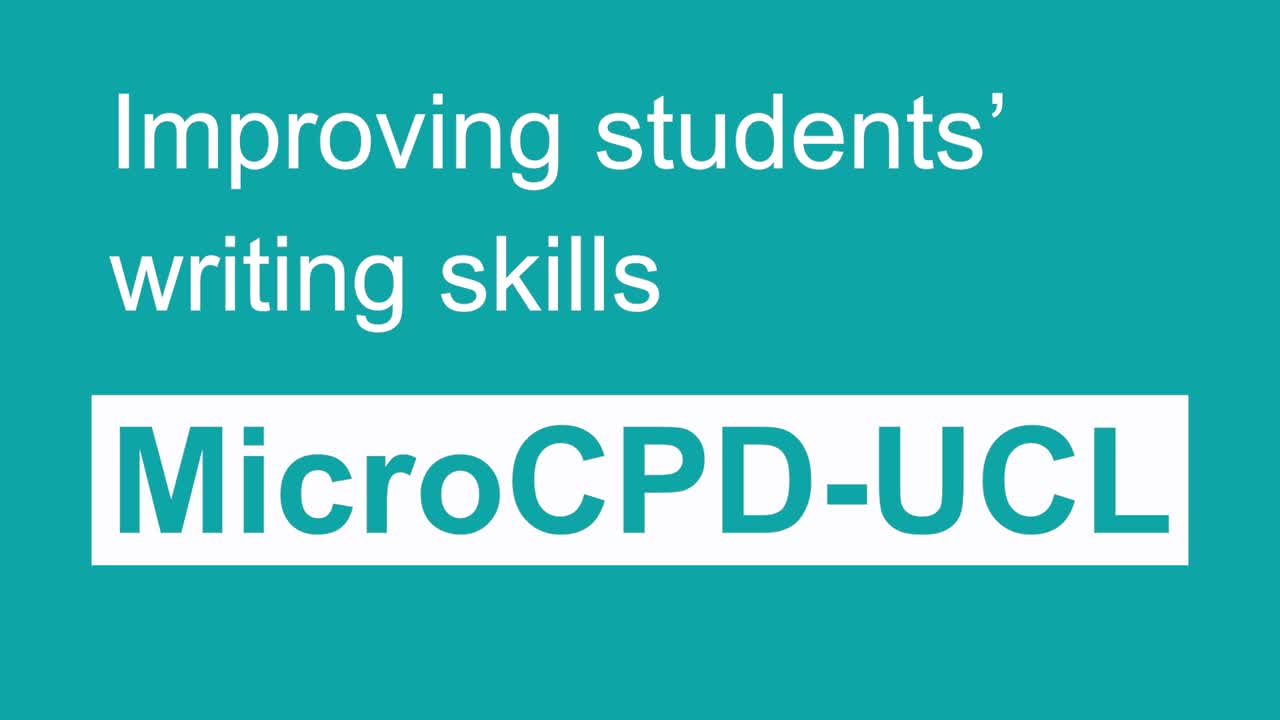 - Micro CPD - Improving students’ writing skills