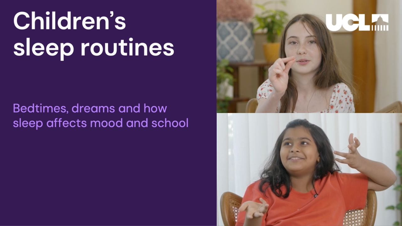 - Children’s sleep routines: bedtimes, dreams and how sleep affects ...