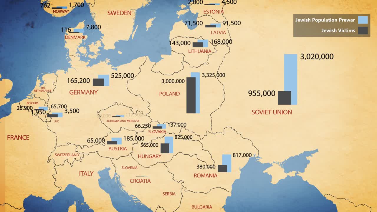  Jewish Population Map