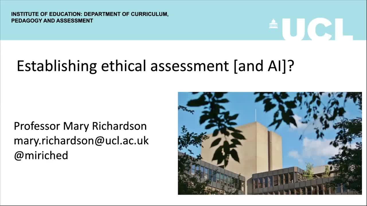  Assessment and AI The ethical dilemmas