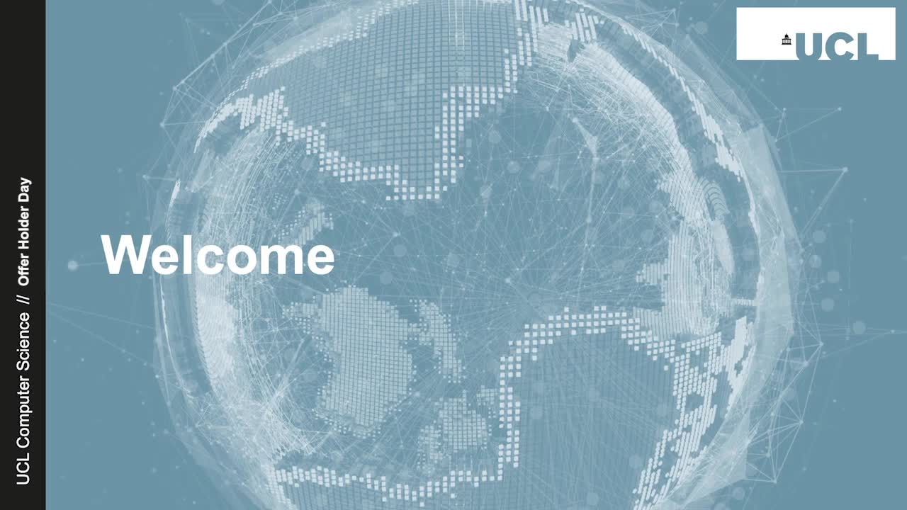  UCL Computer science offer holders day 3pm