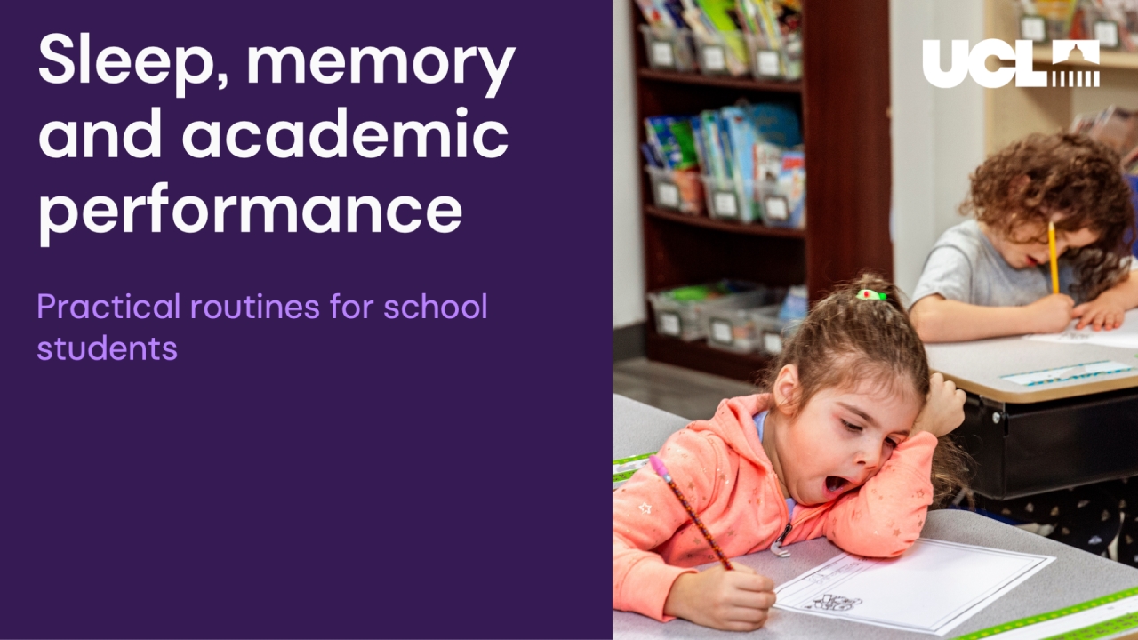 - Sleep, memory and academic performance